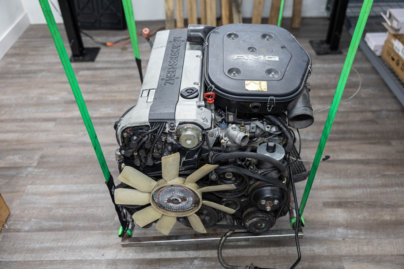 AMG M104 3.4L 24v Engine & 722.5 5-Speed Transmission – Genuine Mercedes-Benz Parts