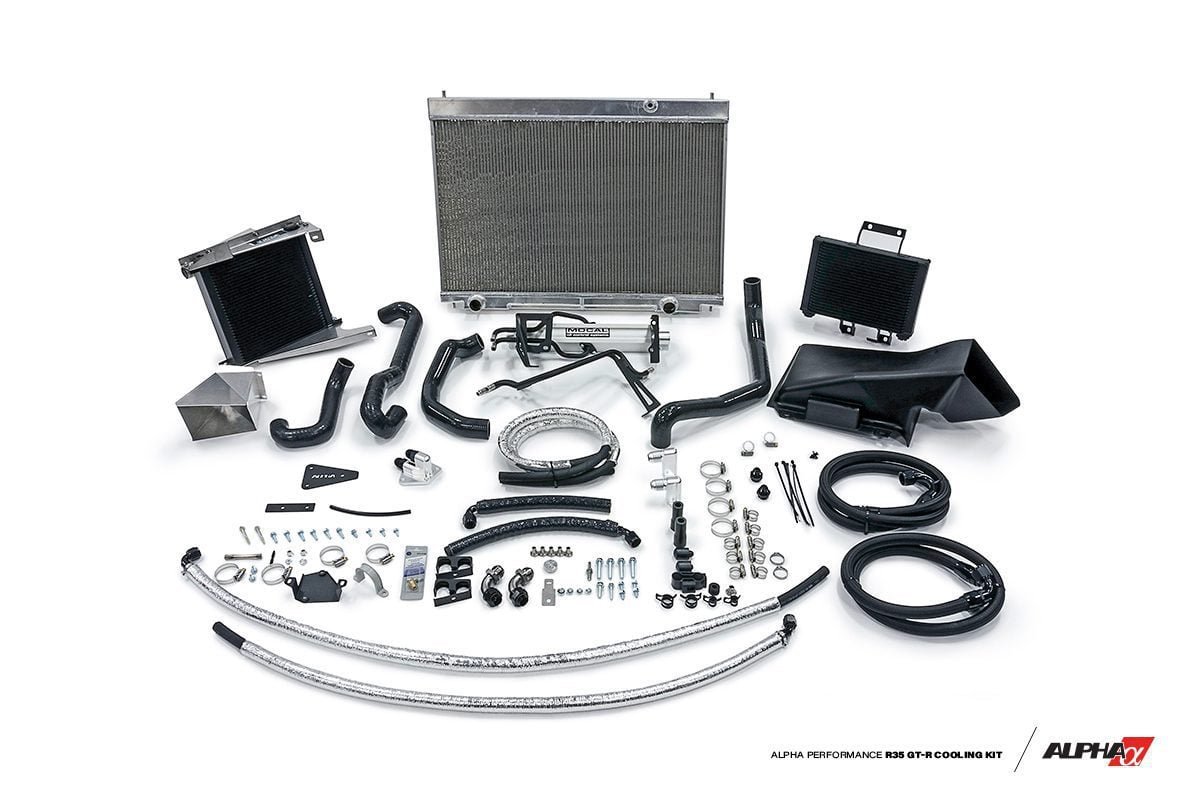 AMS Performance Race Cooling Kit for R35 Nissan GT-R