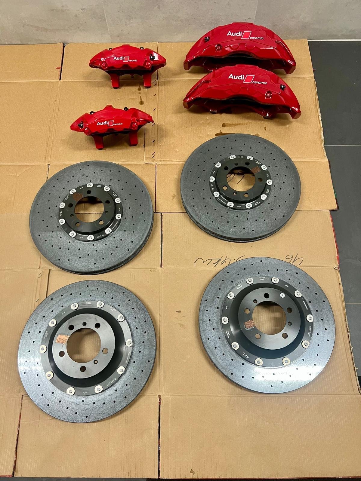 Audi e-tron RS Ceramic Brake System – Genuine Mercedes-Benz Parts