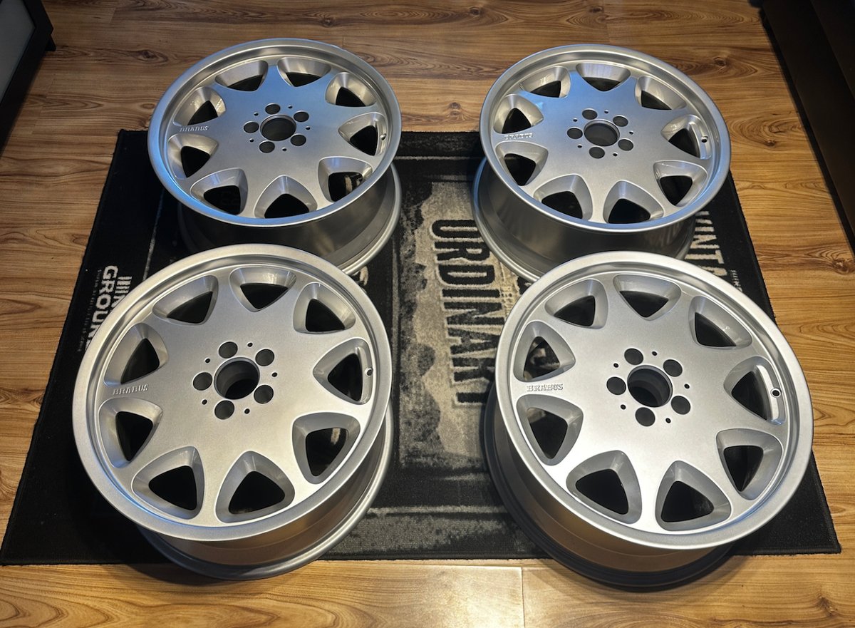Authentic 19″ BRABUS Monoblock III Wheels – W140/C140 – Genuine Mercedes-Benz Parts