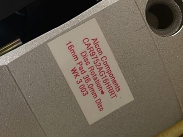 Brabus Alcon Brake System 2x - Genuine Mercedes-Benz Parts