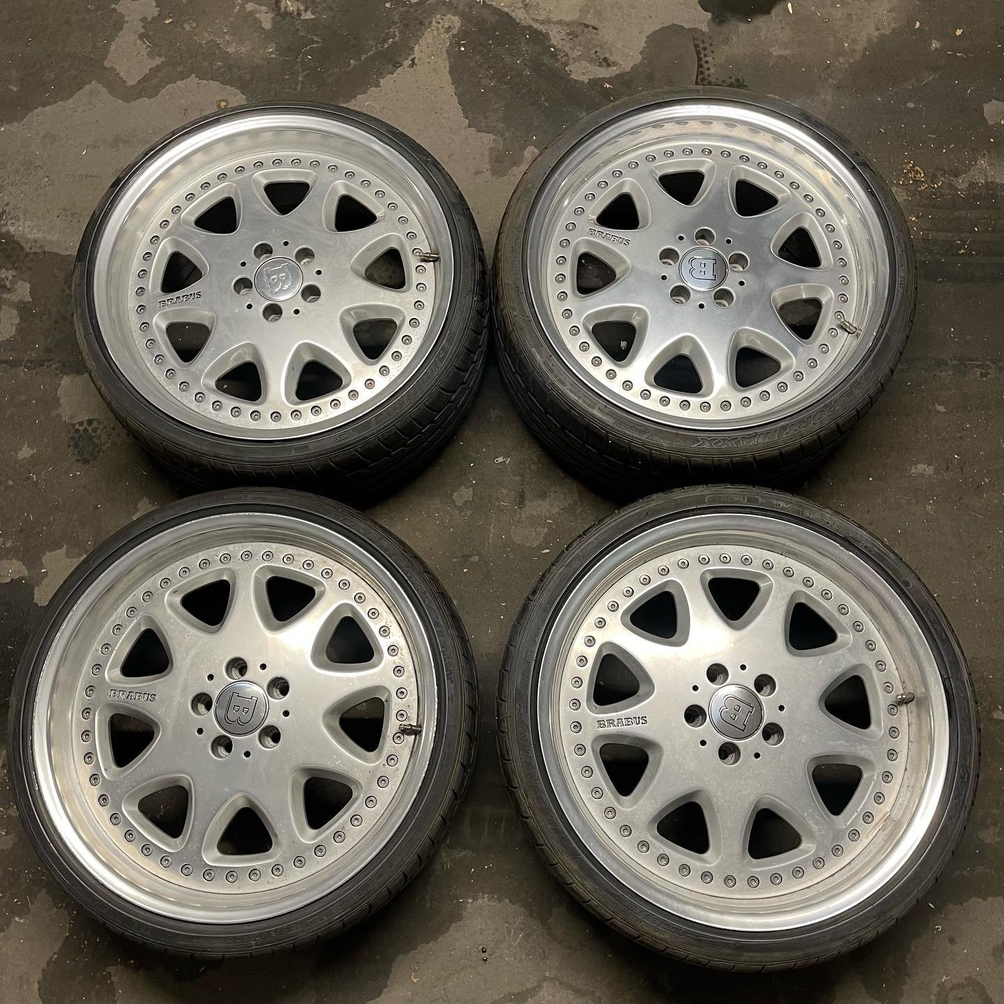 Brabus Monoblock III 3-Piece Wheels – Genuine Mercedes-Benz Parts