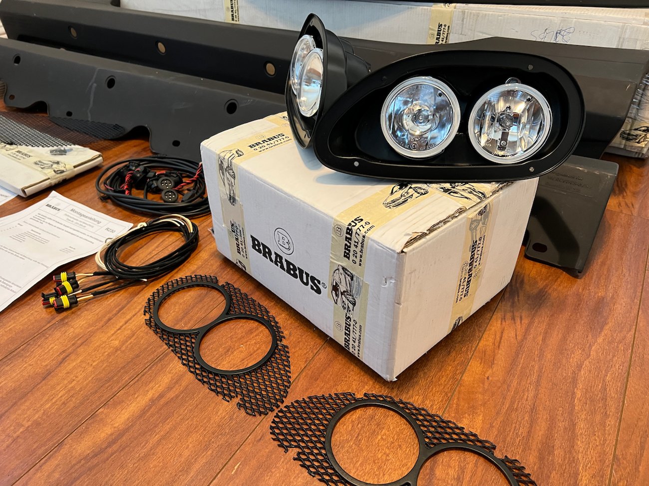 Brabus R230 SL-Class Full Body Kit – Genuine Mercedes-Benz Parts