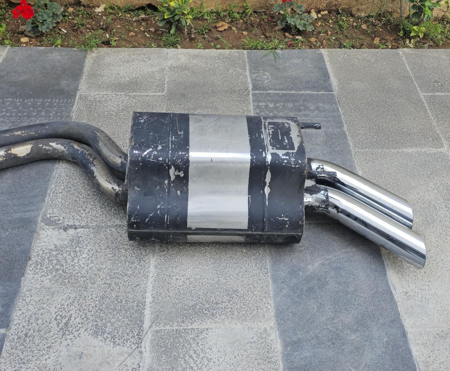 BRABUS W140 V12 Muffler – Genuine Mercedes-Benz Parts