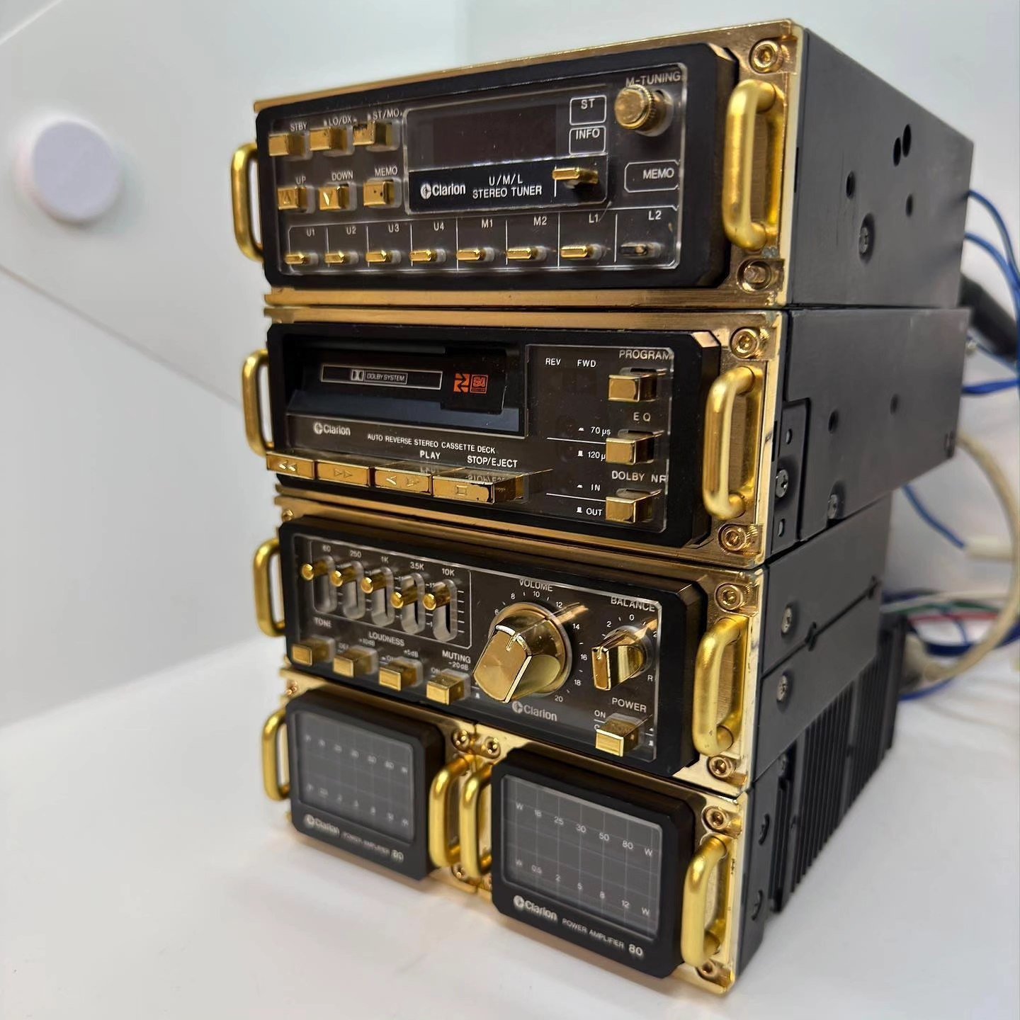 Clarion G80 Vintage Stereo Unit for Mercedes-Benz – Genuine Mercedes-Benz Parts