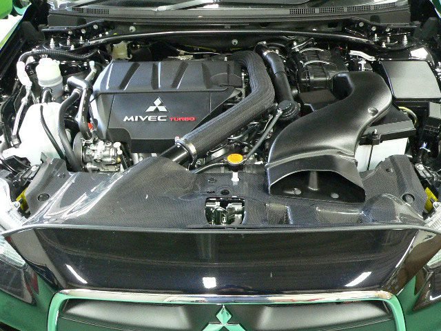 Coltspeed Carbon Air Guide Panel for 2007-16 Mitsubishi Evo X [CZ4A]