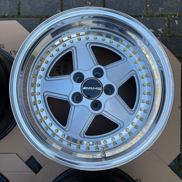 Custom AMG Penta Design Wheels - Genuine Mercedes-Benz Parts