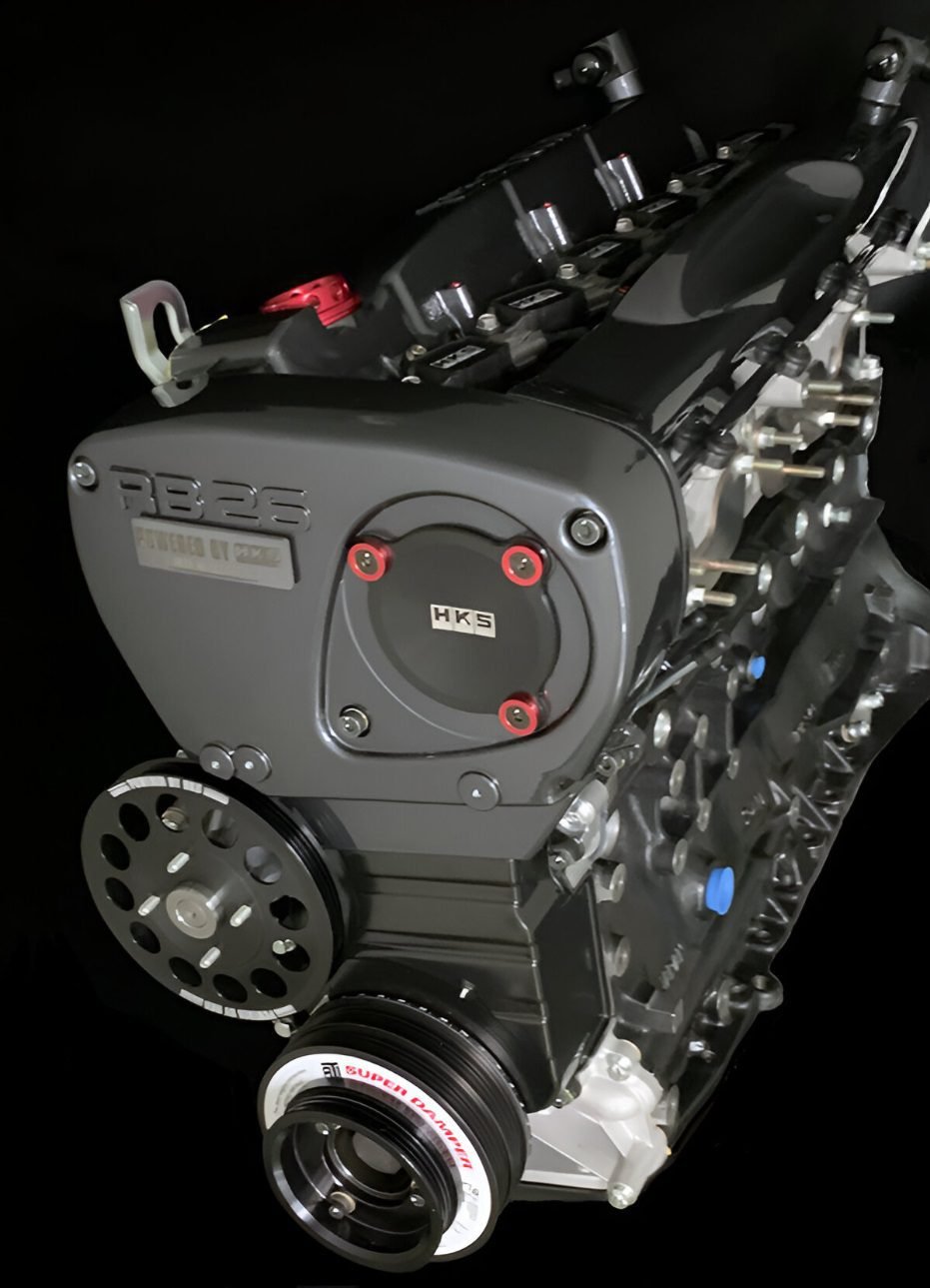 DISCONTINUED – HKS High Response V-CAM RB26DETT 2.8L Complete Engine for R32 Nissan Skyline GT-R – DISCONTINUED