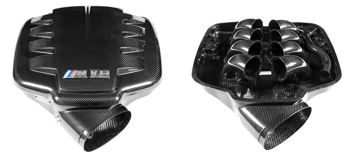 Eventuri Carbon Inlet Plenum for E90 / E92 / E93 BMW M3 [EVE-E9X-CF-PLM]