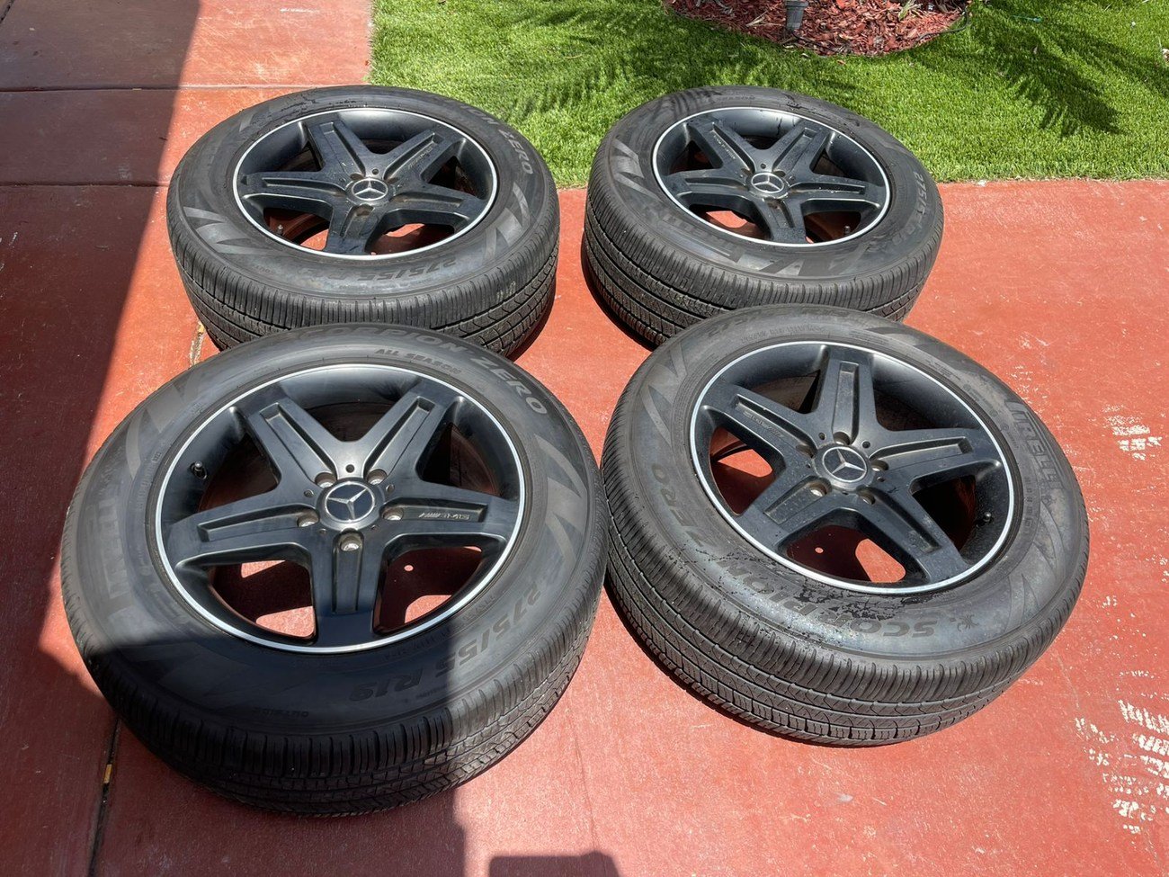 Factory 19″ AMG Wheels & Tires for W463 – Genuine Mercedes-Benz Parts