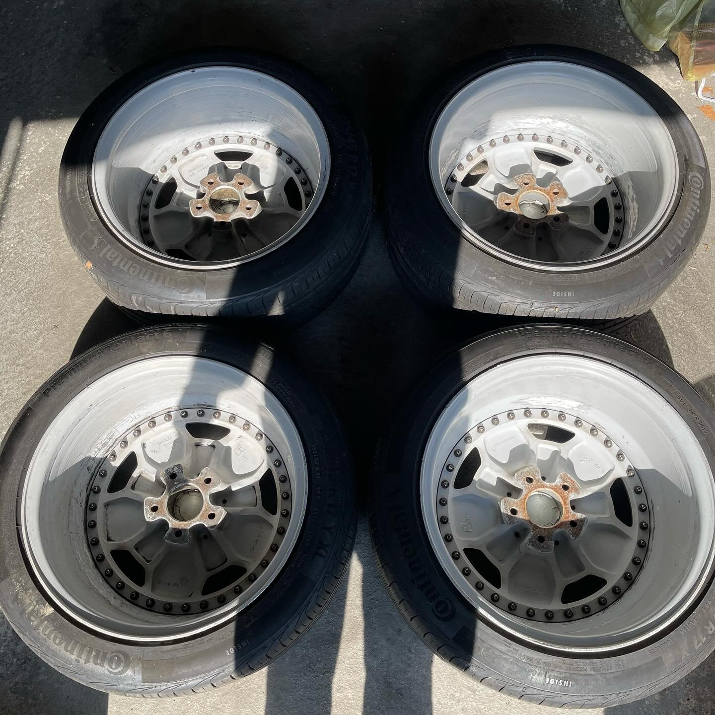 Genuine AMG Aero III 3-Piece Staggered Wheels – Genuine Mercedes-Benz Parts