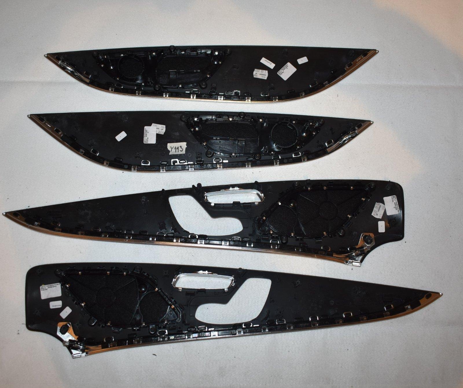 Genuine AMG Carbon Fiber Door Trim – Genuine Mercedes-Benz Parts