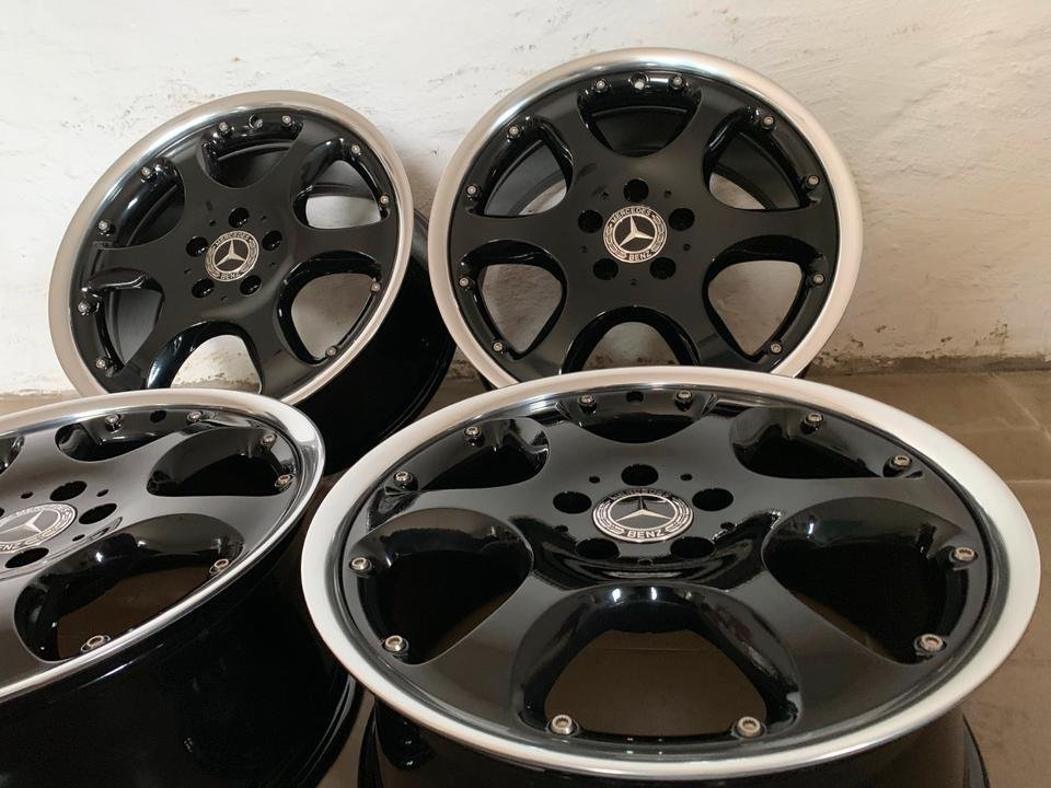 Genuine Mercedes 18 Albireo Silver Arrow Alloy Wheels – Genuine Mercedes-Benz Parts