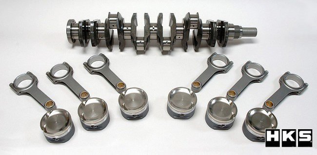 HKS Step 1 Stroker Kit (85.5mm Bore 96 Stroke) for 2004-06 Mitsubishi Evo VIII/IX [CT9A] 4G63 21004-AM004