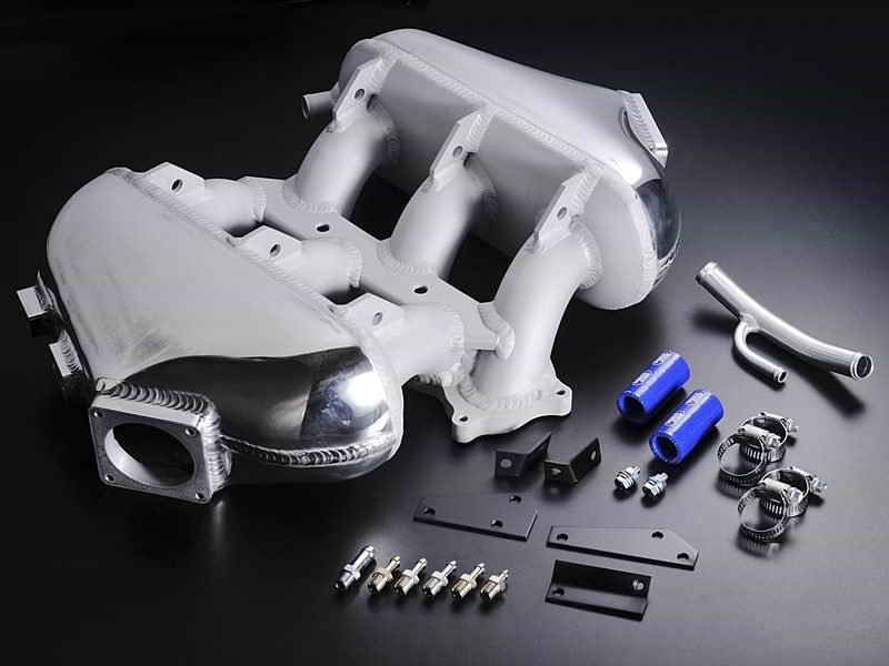 JUN GT Surge Tank Set with Big Throttle Bodies for 2009-19 Nissan GT-R [R35] 2015A-N006