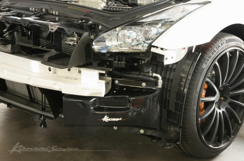 Kansai Service Transmission Oil Cooler Kit for 2009-16 Nissan GT-R [R35 CBA/DBA] KXN001B/KXN002/KXN003