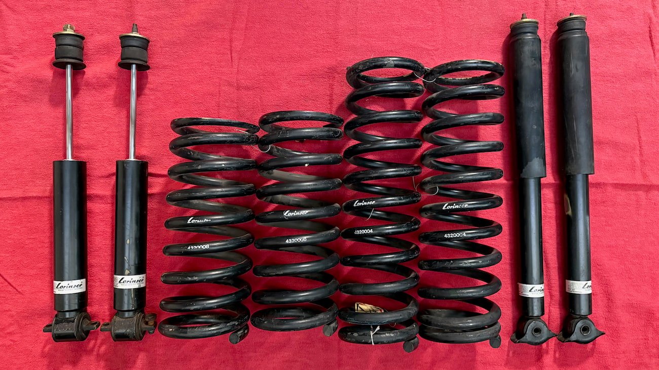 Lorinser Lowering Springs & Shocks Kit for Mercedes-Benz W126 – Genuine Mercedes-Benz Parts