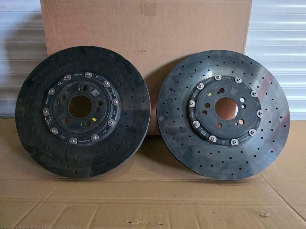 Mercedes 63 AMG Ceramic Brake Disc Set - Genuine Mercedes-Benz Parts