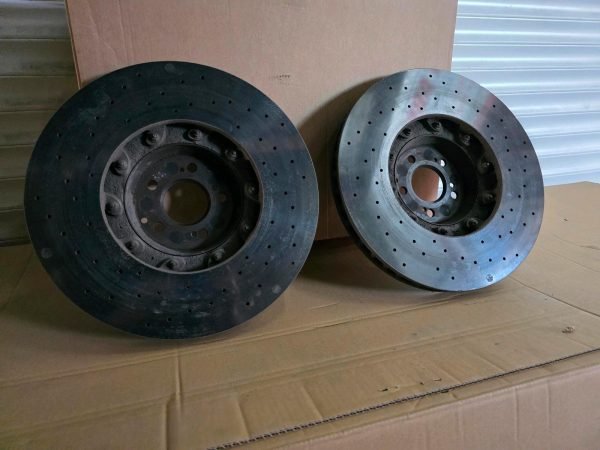 Mercedes 63 AMG Ceramic Brake Disc Set - Genuine Mercedes-Benz Parts