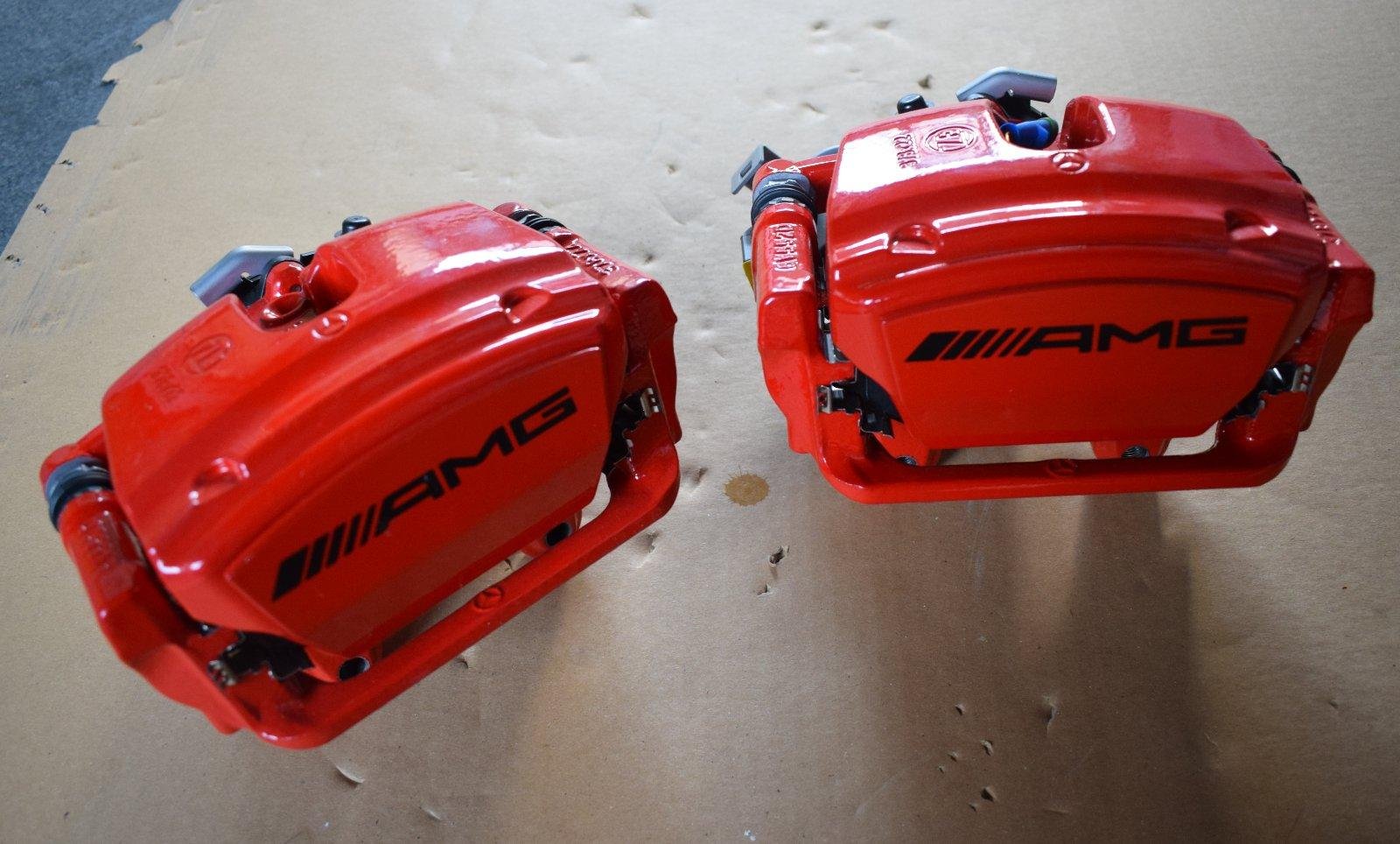 Mercedes AMG 297 EQS 53 Rear Brake Caliper – Genuine Mercedes-Benz Parts