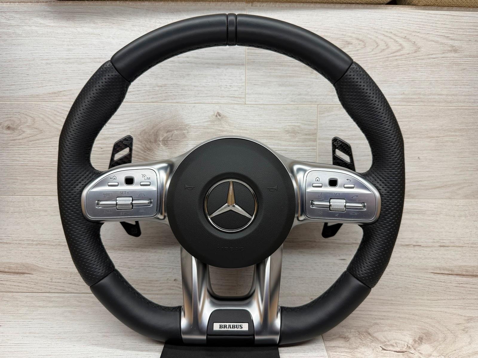 Mercedes AMG Brabus Alcantara Steering Wheel – Genuine Mercedes-Benz Parts