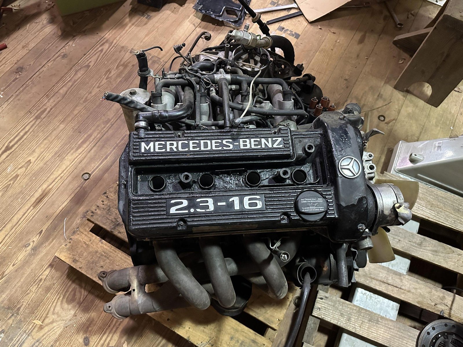 Mercedes-Benz 190E 2.3-16 Engine – Genuine Mercedes-Benz Parts
