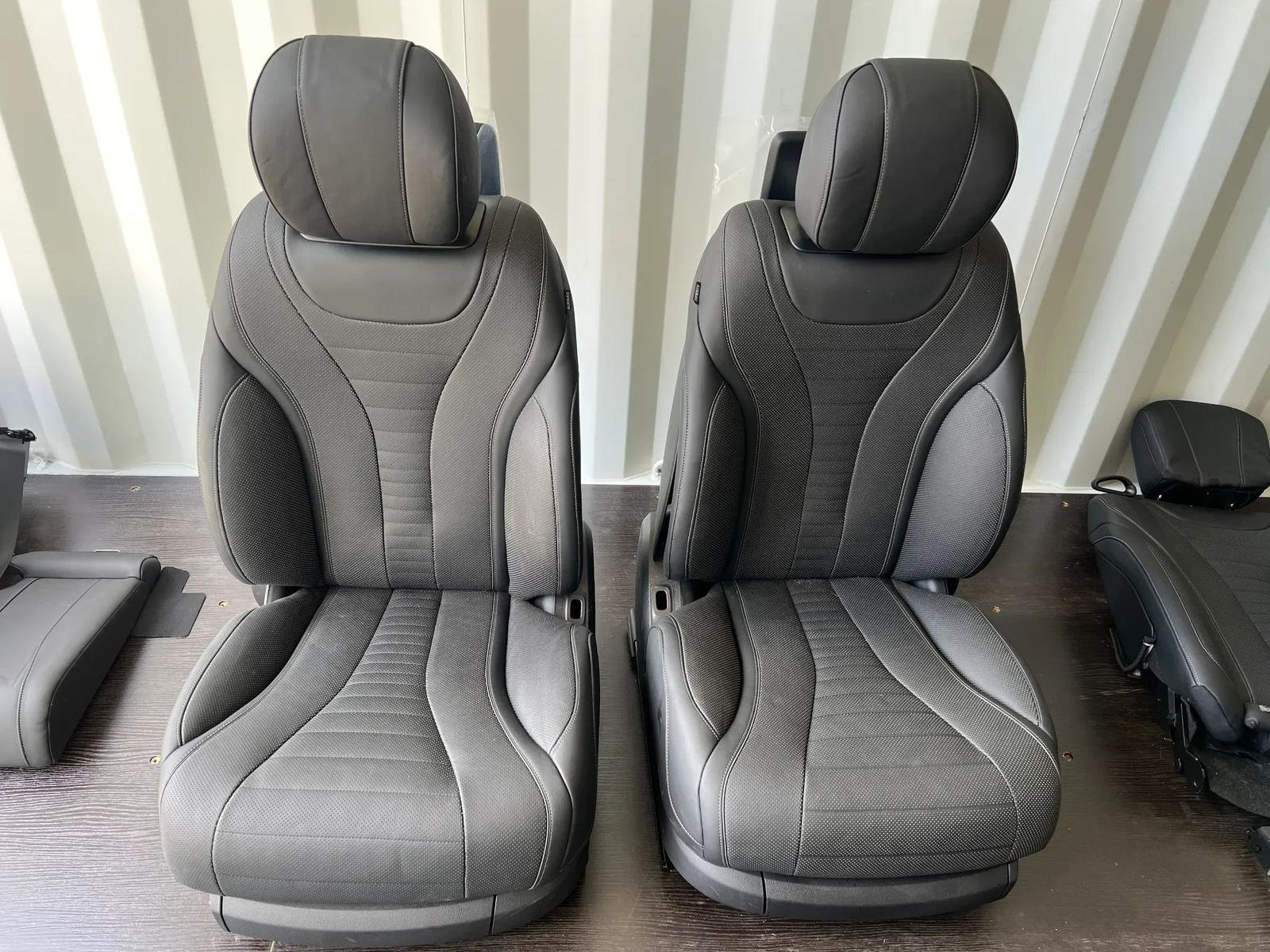 Mercedes-Benz S-Class W222 Front Seat Leather – Genuine Mercedes-Benz Parts