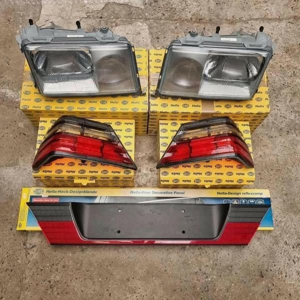 Mercedes-Benz W124 Optics Set – Genuine Mercedes-Benz Parts