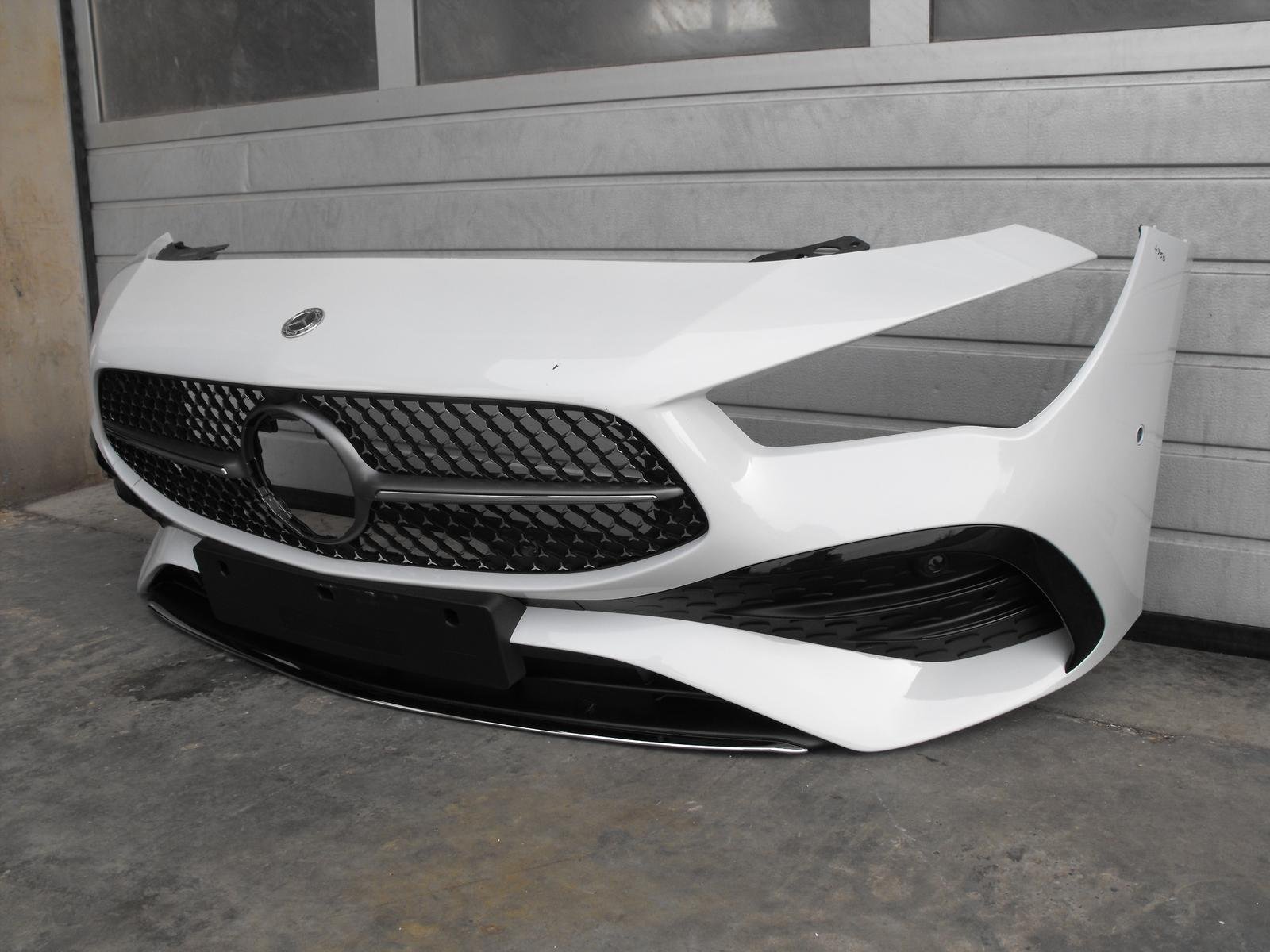Mercedes CLA C118/W118 AMG Facelift Front Bumper — White 9145 – Genuine Mercedes-Benz Parts