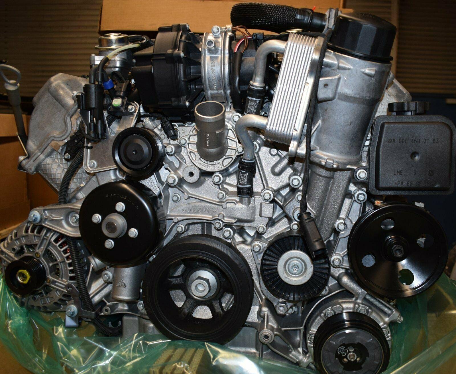 Mercedes Complete Engine 113.961 / W220 / CL-Class W215 / SL500 – Genuine Mercedes-Benz Parts