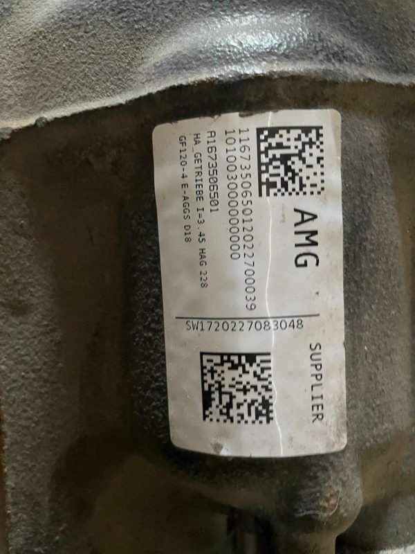 Mercedes GLE 63S AMG Rear Differential – W167 – OEM – Low Mileage - Genuine Mercedes-Benz Parts