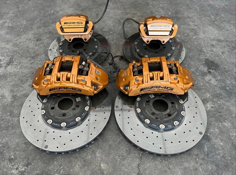 Mercedes GTR 190 AMG Ceramic Brake System – Genuine Mercedes-Benz Parts