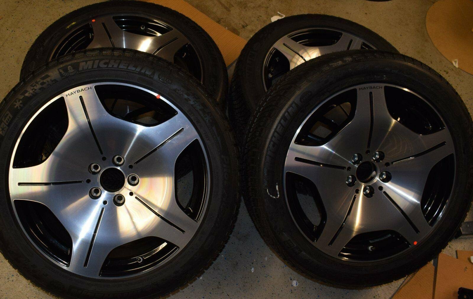 Mercedes Maybach W223 S-Class Complete Wheel Set – Genuine Mercedes-Benz Parts