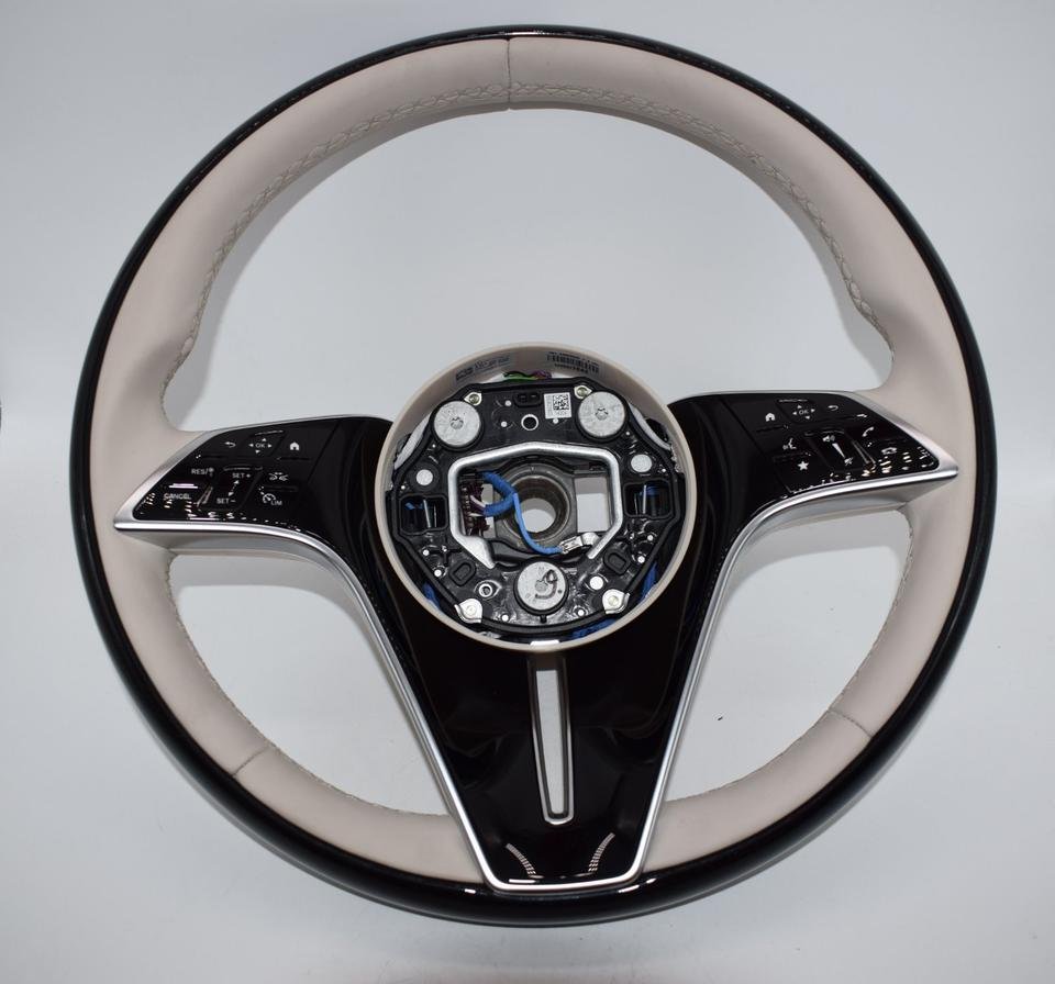 Mercedes Maybach W223 Wooden Steering Wheel – Genuine Mercedes-Benz Parts