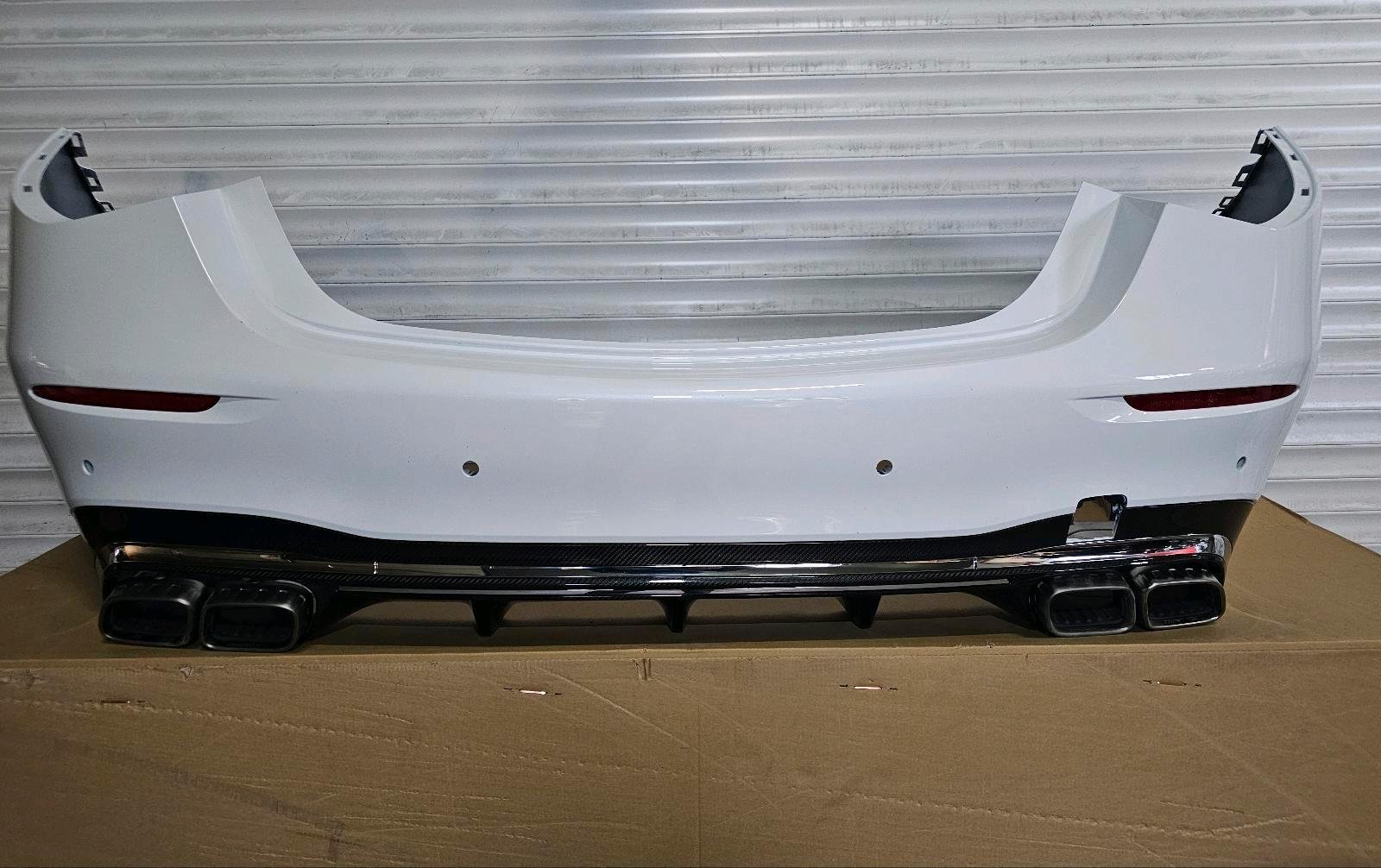 Mercedes S63 AMG Rear Bumper – W223 – Carbon Diffuser – Genuine Mercedes-Benz Parts