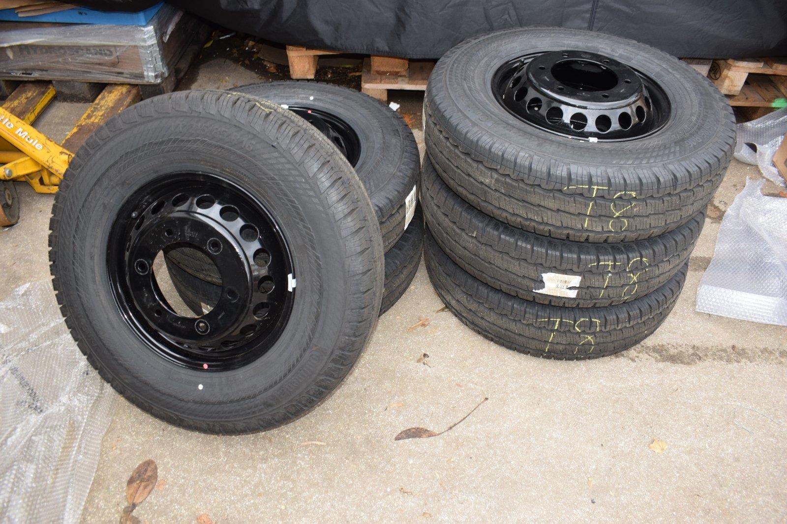 Mercedes Sprinter Steel Wheel Set – Genuine Mercedes-Benz Parts