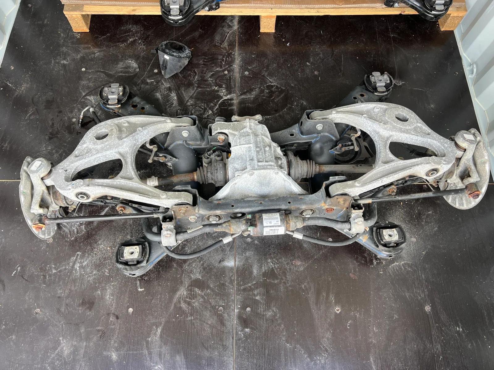 Mercedes W166 GLE Coupe Rear Axle – Genuine Mercedes-Benz Parts