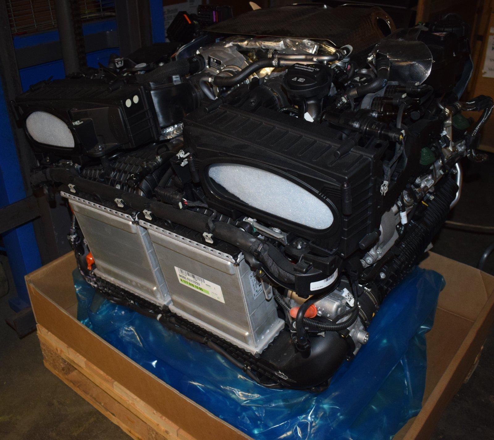 Mercedes W222 / W217 AMG Complete Engine – Genuine Mercedes-Benz Parts