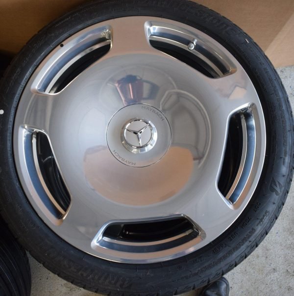 Mercedes W223 S-Class Complete Wheel Set – 20-Inch – OEM - Genuine Mercedes-Benz Parts
