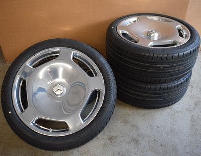 Mercedes W223 S-Class Complete Wheel Set – 20-Inch – OEM - Genuine Mercedes-Benz Parts