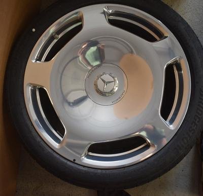 Mercedes W223 S-Class Complete Wheel Set – 20-Inch – OEM - Genuine Mercedes-Benz Parts