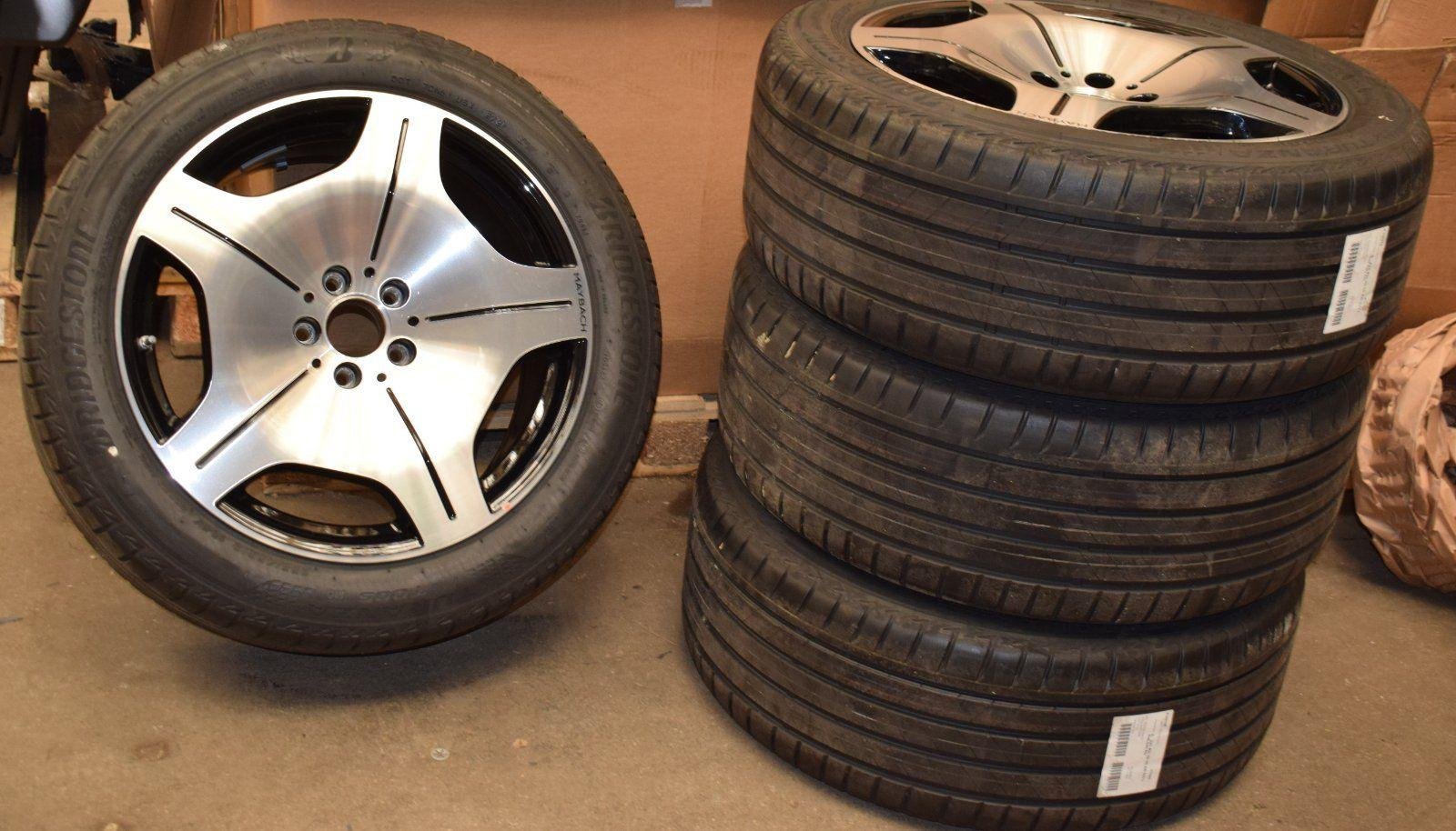 Mercedes W223 S-Class Maybach 19-Inch Wheel Set – Genuine Mercedes-Benz Parts