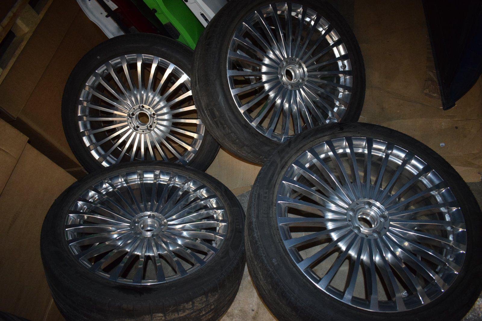 Mercedes X167 GLE / GLS Complete Wheel Set – Genuine Mercedes-Benz Parts