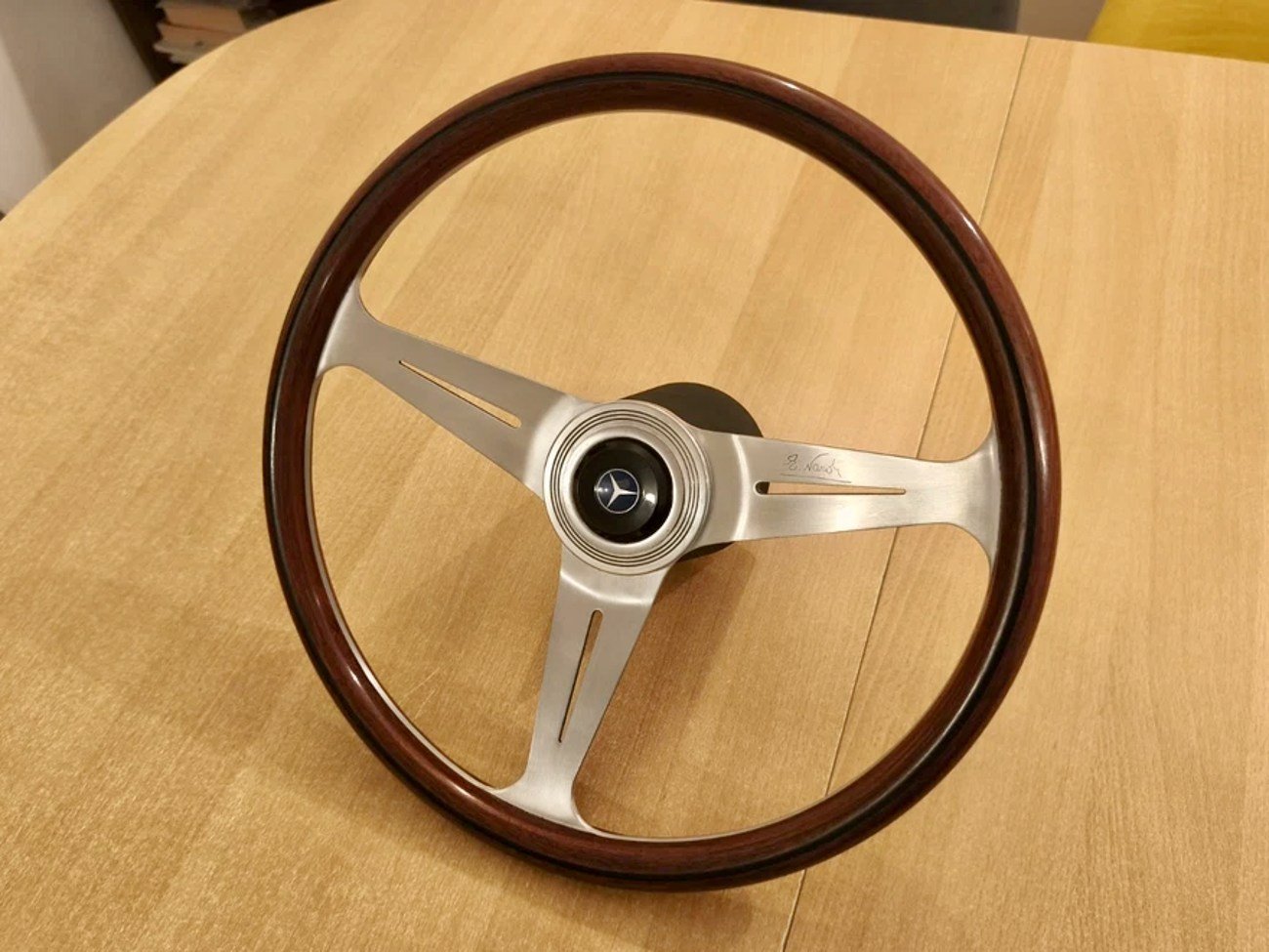 Nardi Wood Steering Wheel – Genuine Mercedes-Benz Parts