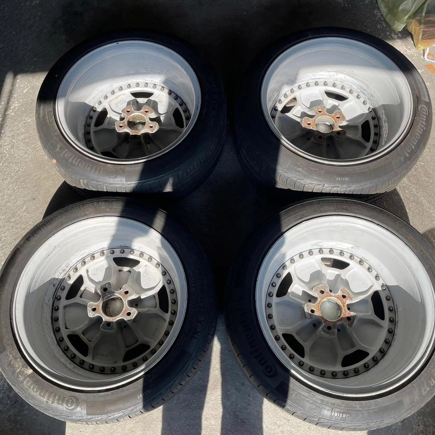 Original AMG 4-Piece R17 Wheels by OZ – Genuine Mercedes-Benz Parts