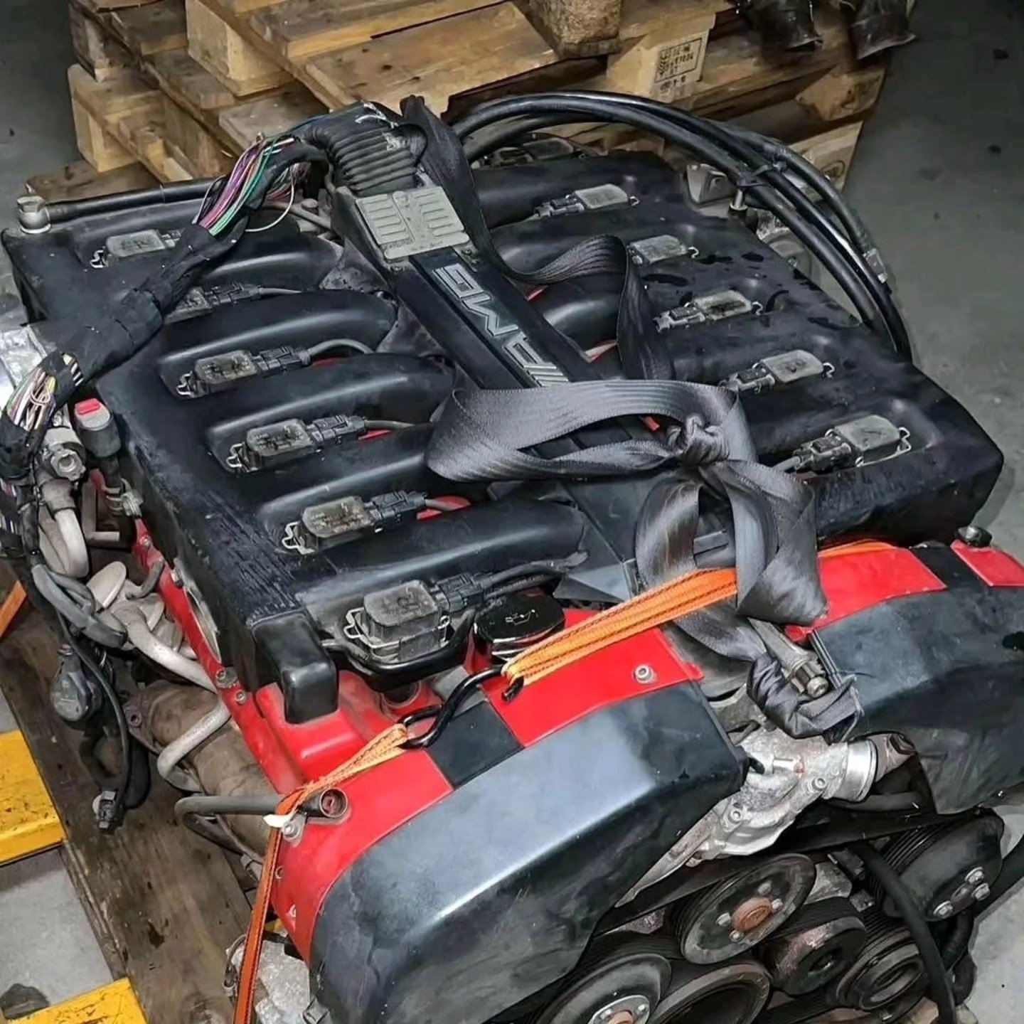 Original AMG M120 7.0L Complete Engine with Gearbox & ECU – Genuine Mercedes-Benz Parts