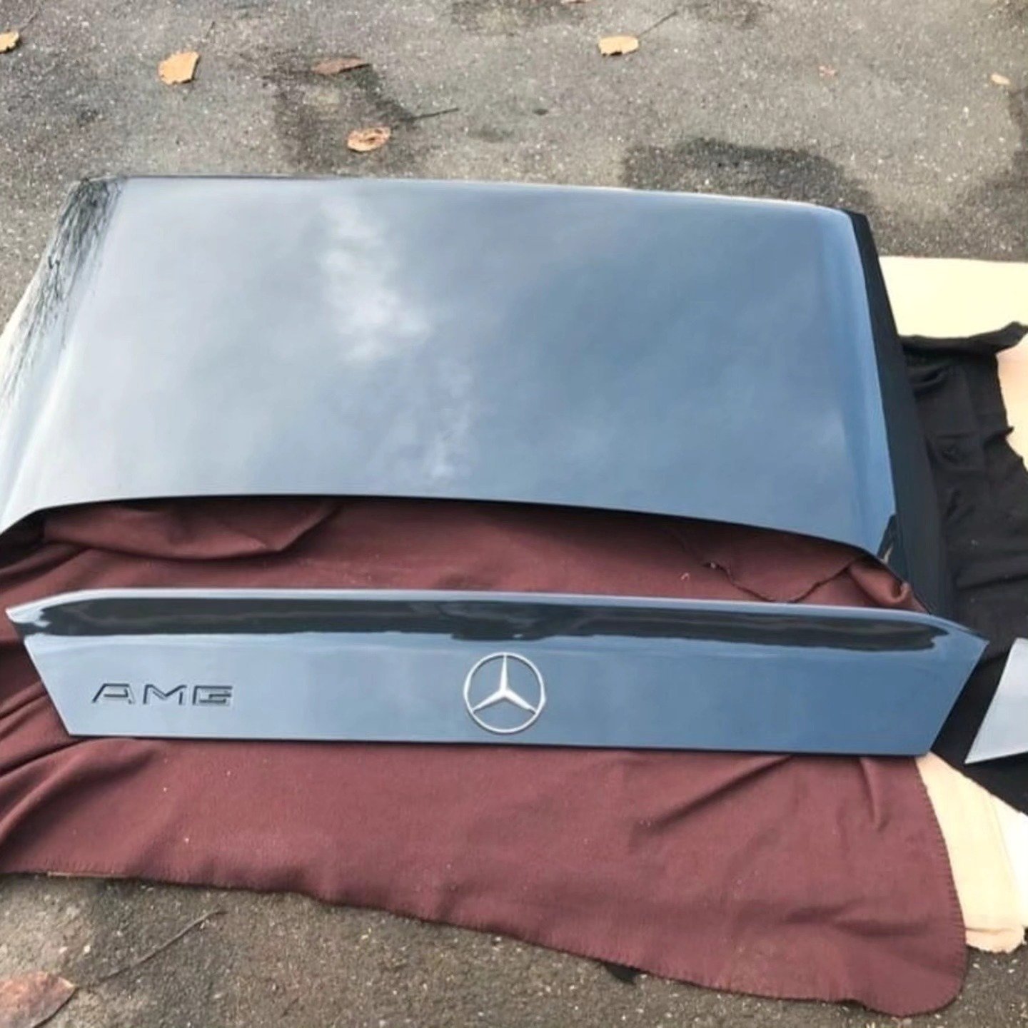 Original AMG W124 Gen 1 Duck Tail Spoiler – Genuine Mercedes-Benz Parts