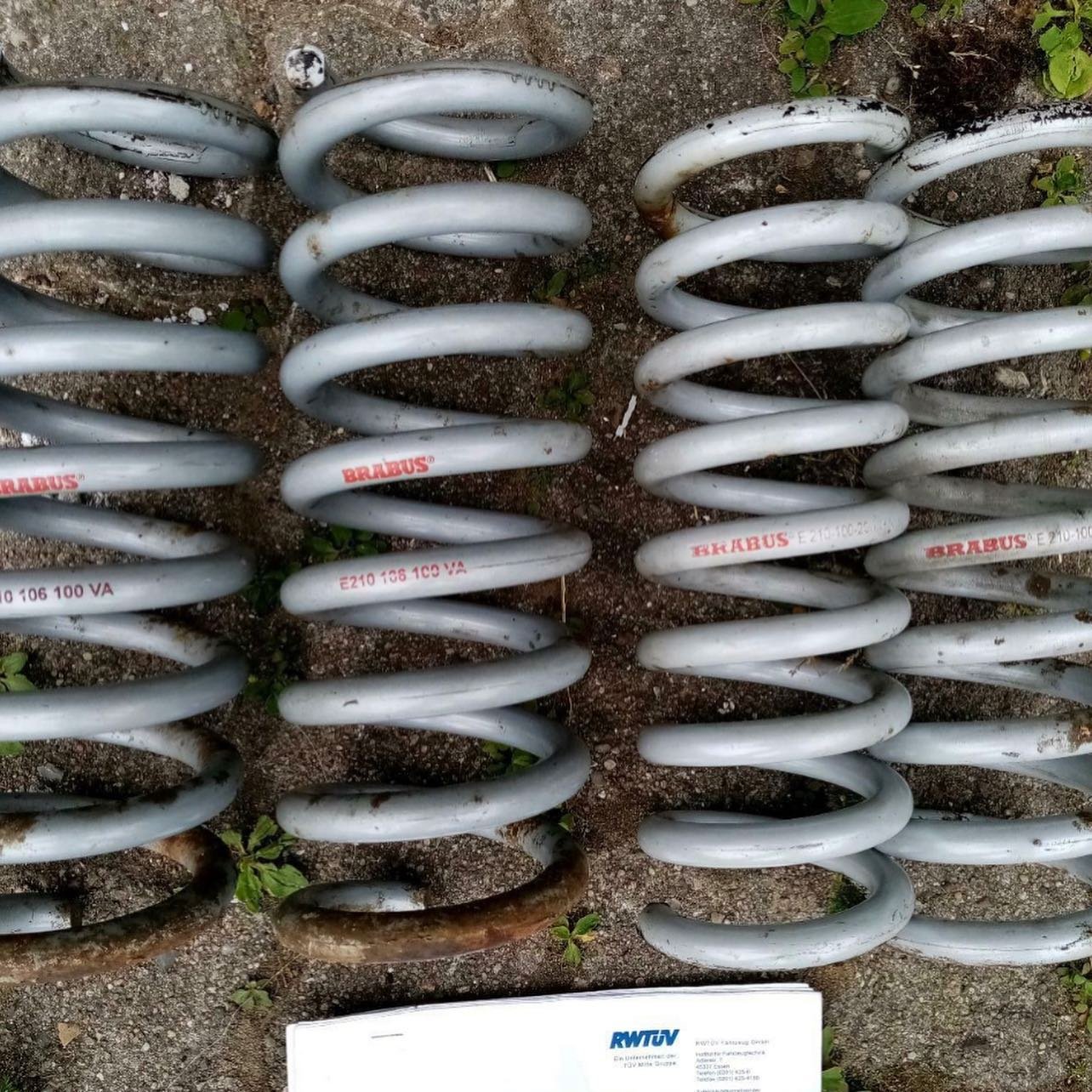 Original Brabus Springs – Genuine Mercedes-Benz Parts