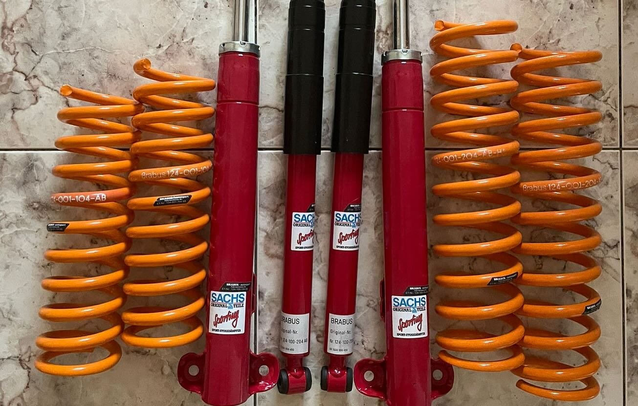 Original BRABUS W124/C124/A124 Suspension Set – Genuine Mercedes-Benz Parts