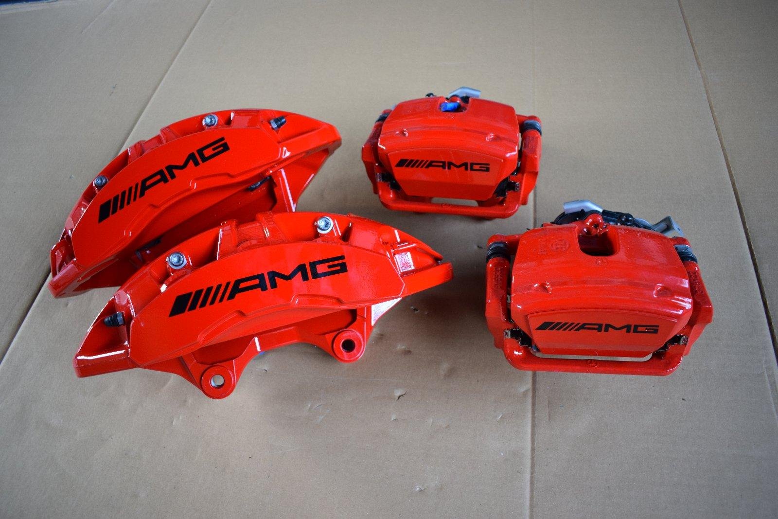 Original Mercedes AMG / OEM Brake Caliper set – Genuine Mercedes-Benz Parts